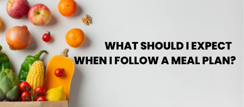 Blog posts What should I expect when I follow a meal plan?