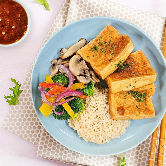 Kung Pao Tofu w/ Brown Rice