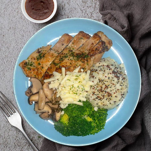 Grilled Teriyaki Chicken w/ Cauliflower Rice (1 day expiry)