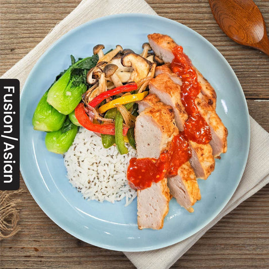 A4.Korean Pork Loin w/ Jasmine Rice & Chia Seeds (Tue)