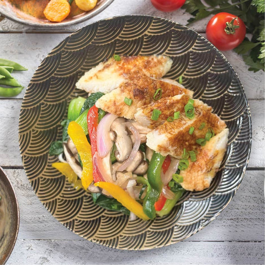 A5. Stirfry Chinese Fish Fillet with Chinese Noodles (Fri)