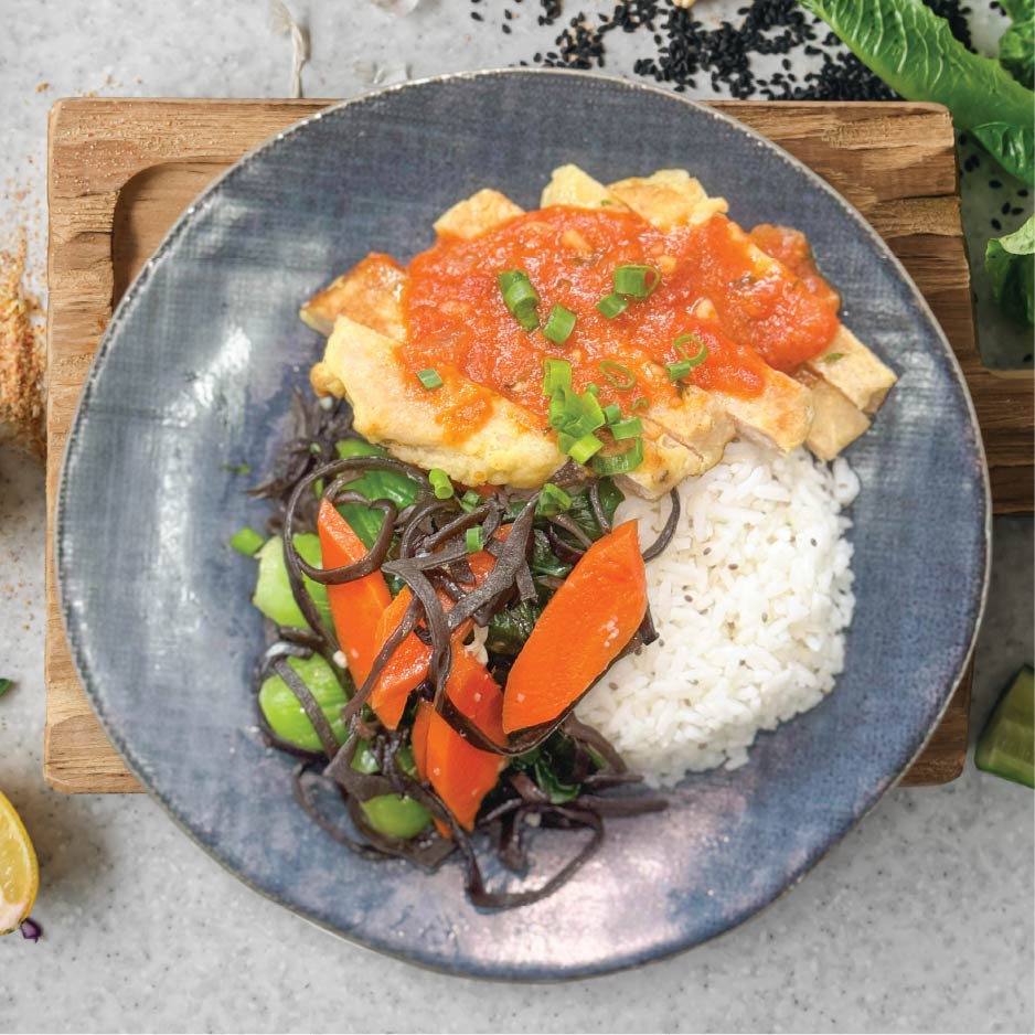 Shanghai Kung Pao Pork Loin with Chia Seeds Jasmine Rice (Wed)