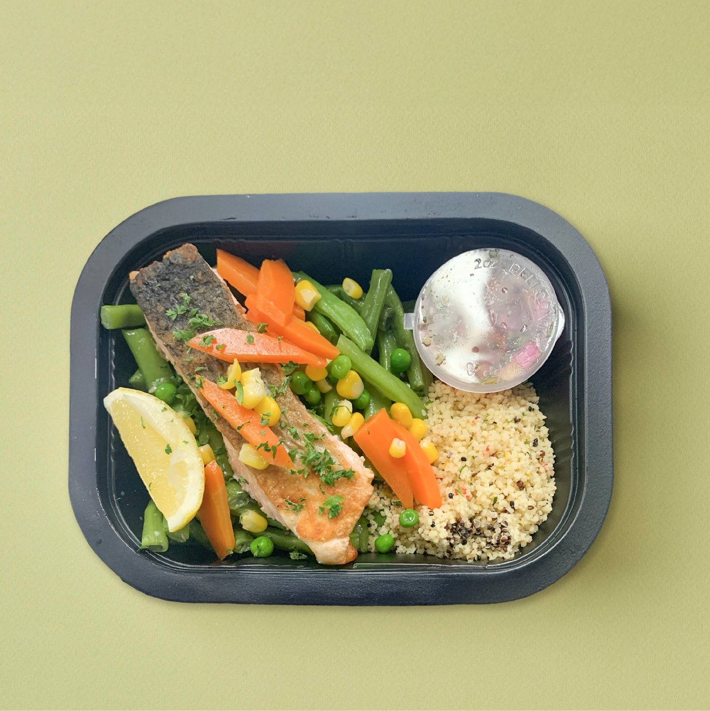 B. Grilled Fish with Couscous(Spicy)