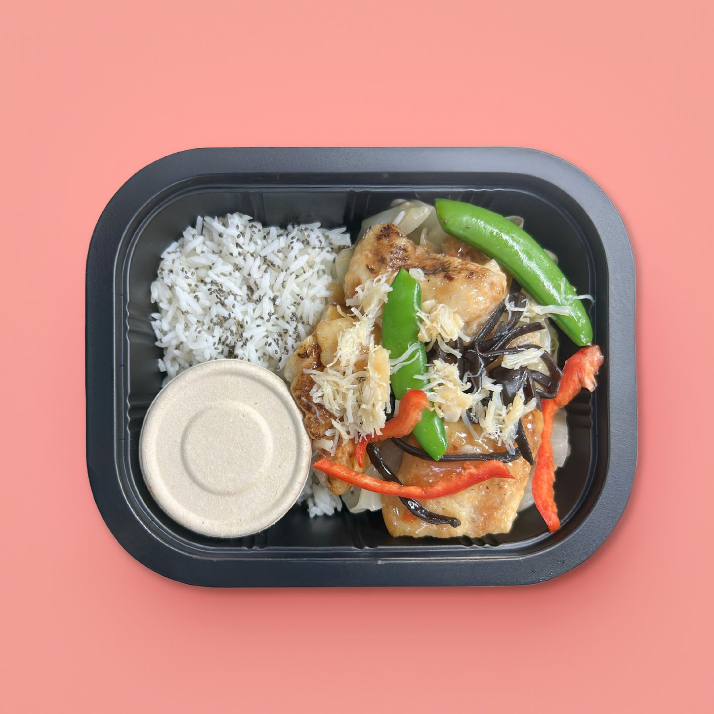 D. Stir Fry Fish with Low GI Mix Grains(Spicy)