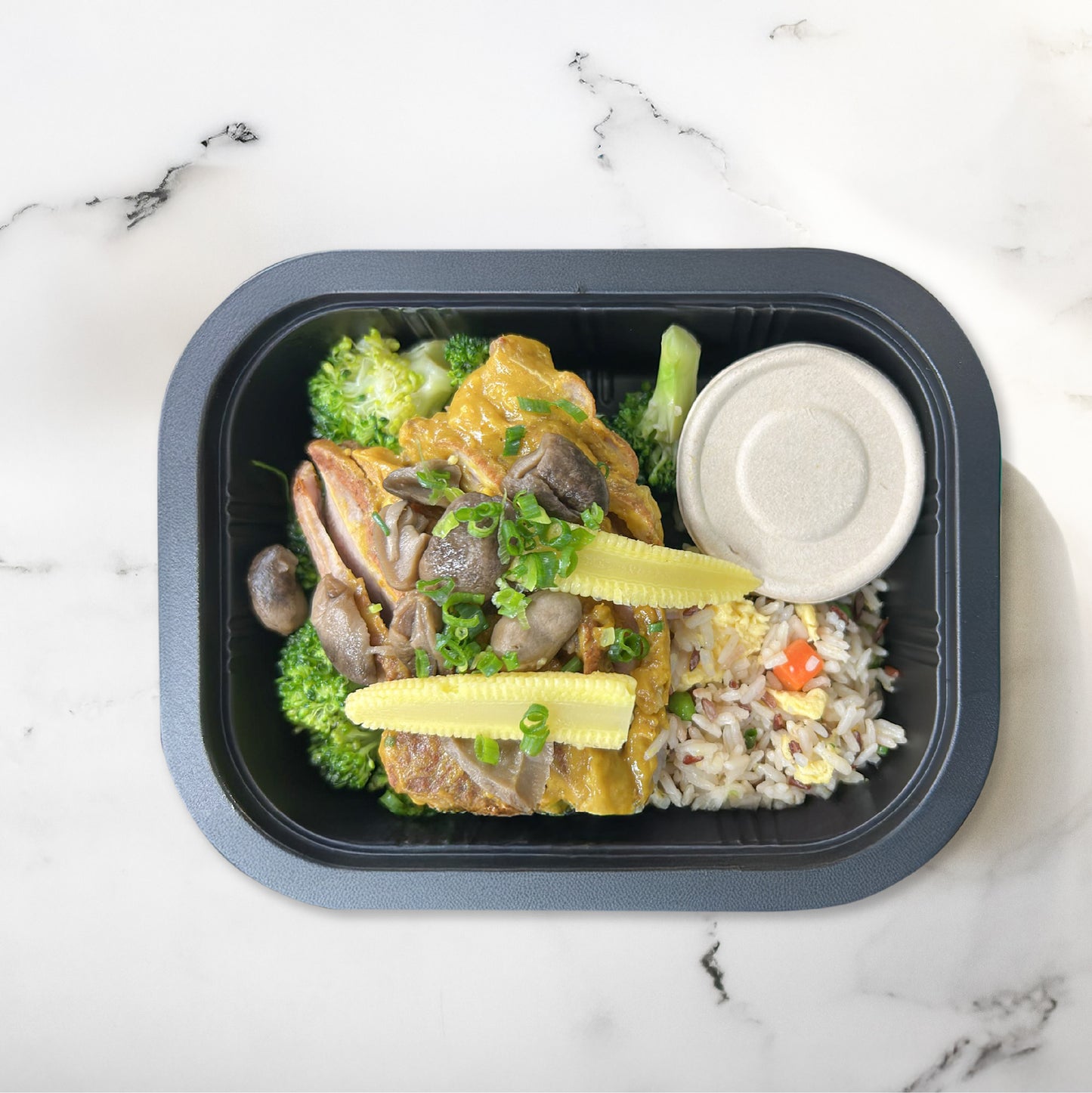 A. Indonesian Style Duck Breast with Low GI Mix Grains