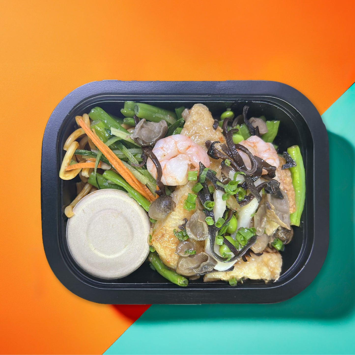 C. Sichuan Seafood with Udon