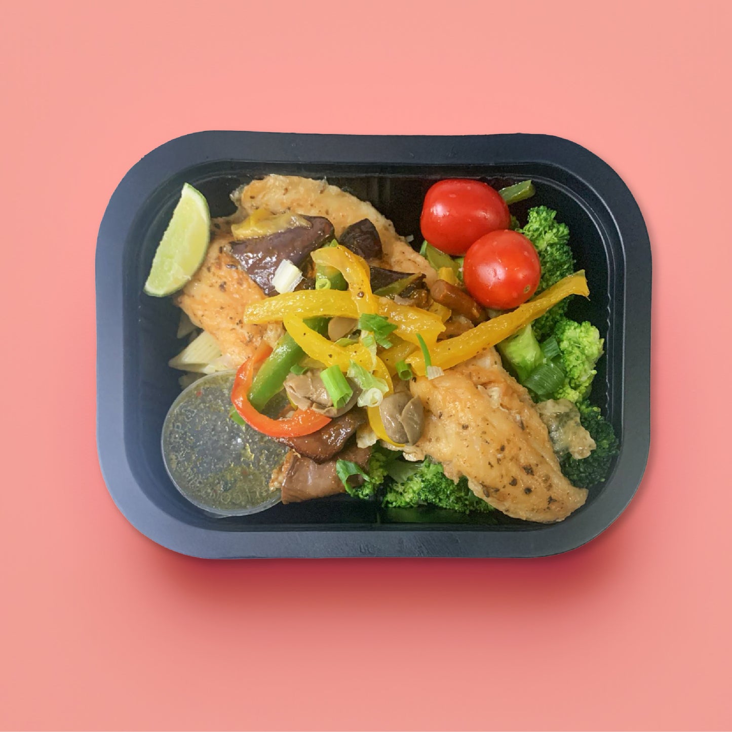 A. Grilled Fish Linguine with Salsa Verde(Spicy)