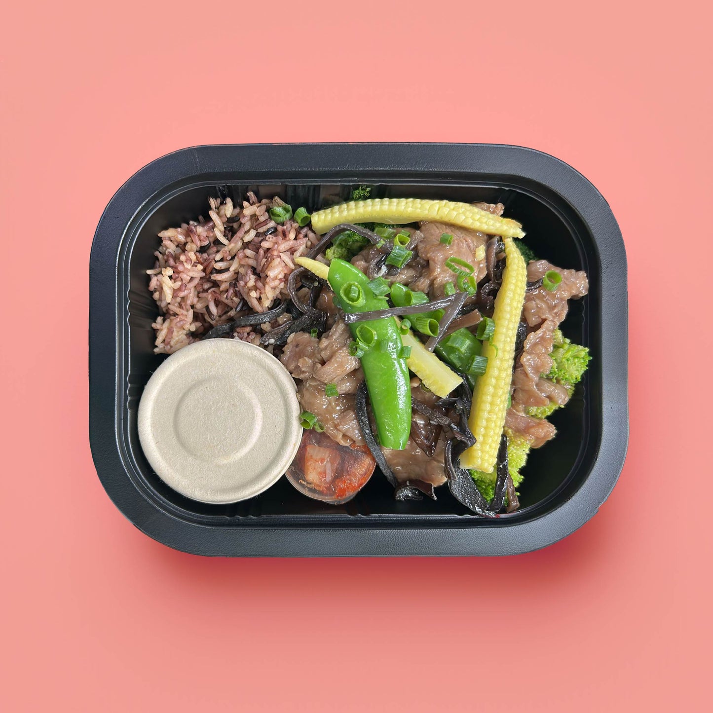 B. Korean Style Beef with Low GI Mix Grains