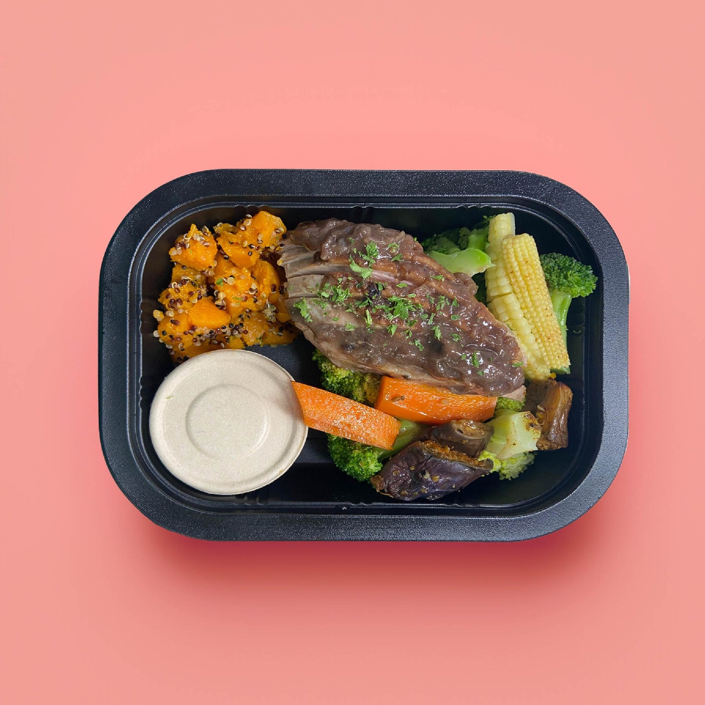 B. Balsamic Duck Breast with Low GI Mix Grains