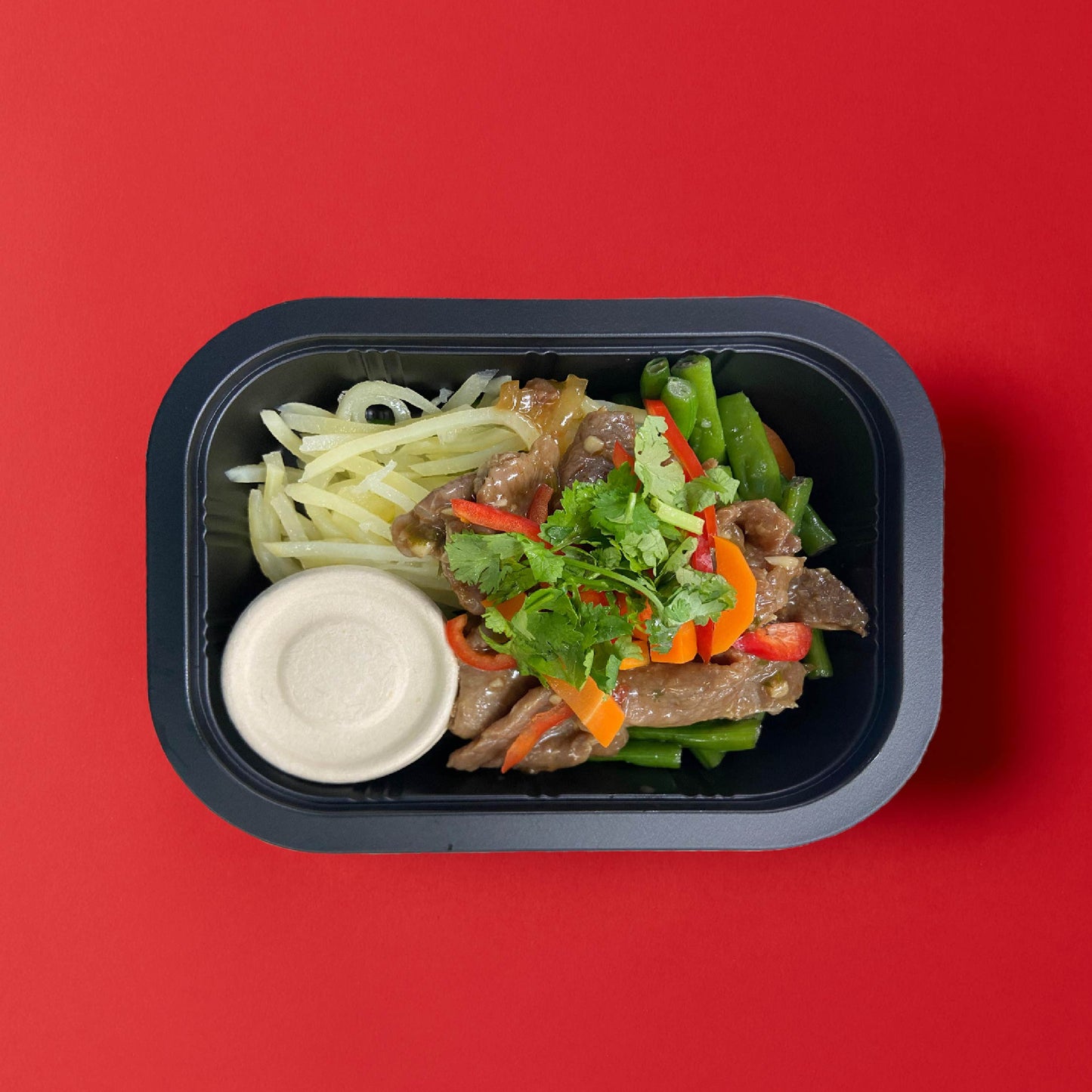 C. Cilantro Beef with Potatoes