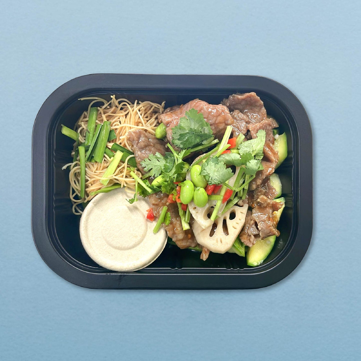 D. Stir Fry Beef with Rice Noodles