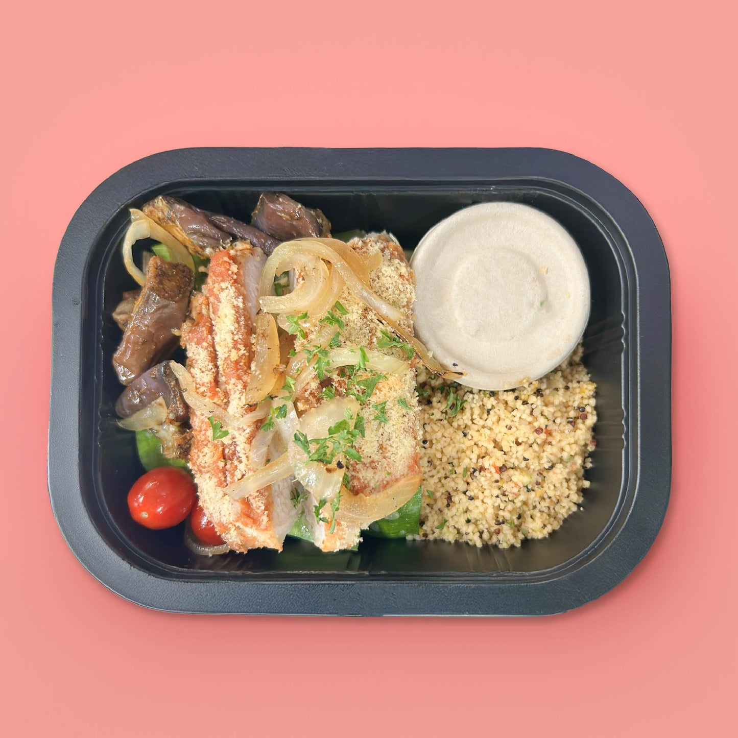 A. Italian Pork Loin with Couscous