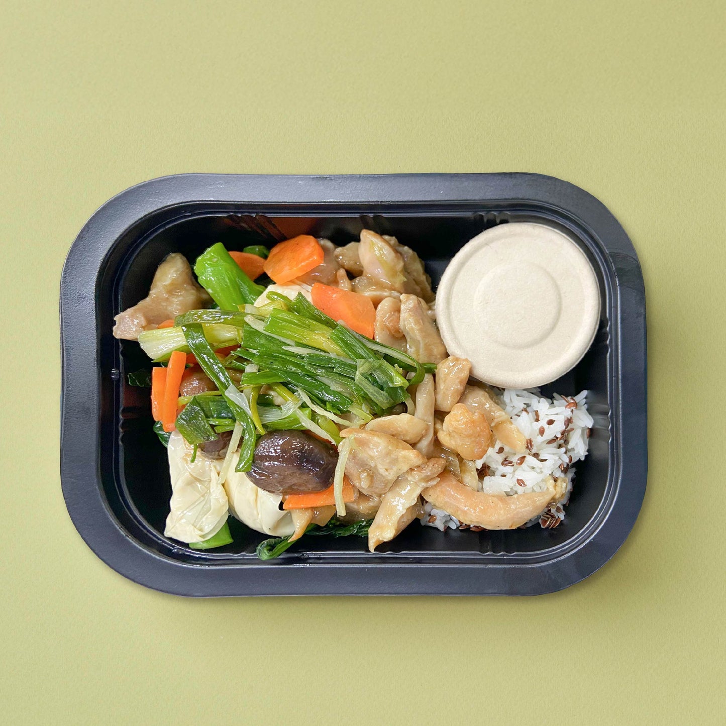 C. Scallion Ginger Chicken with Low GI Mix Grains