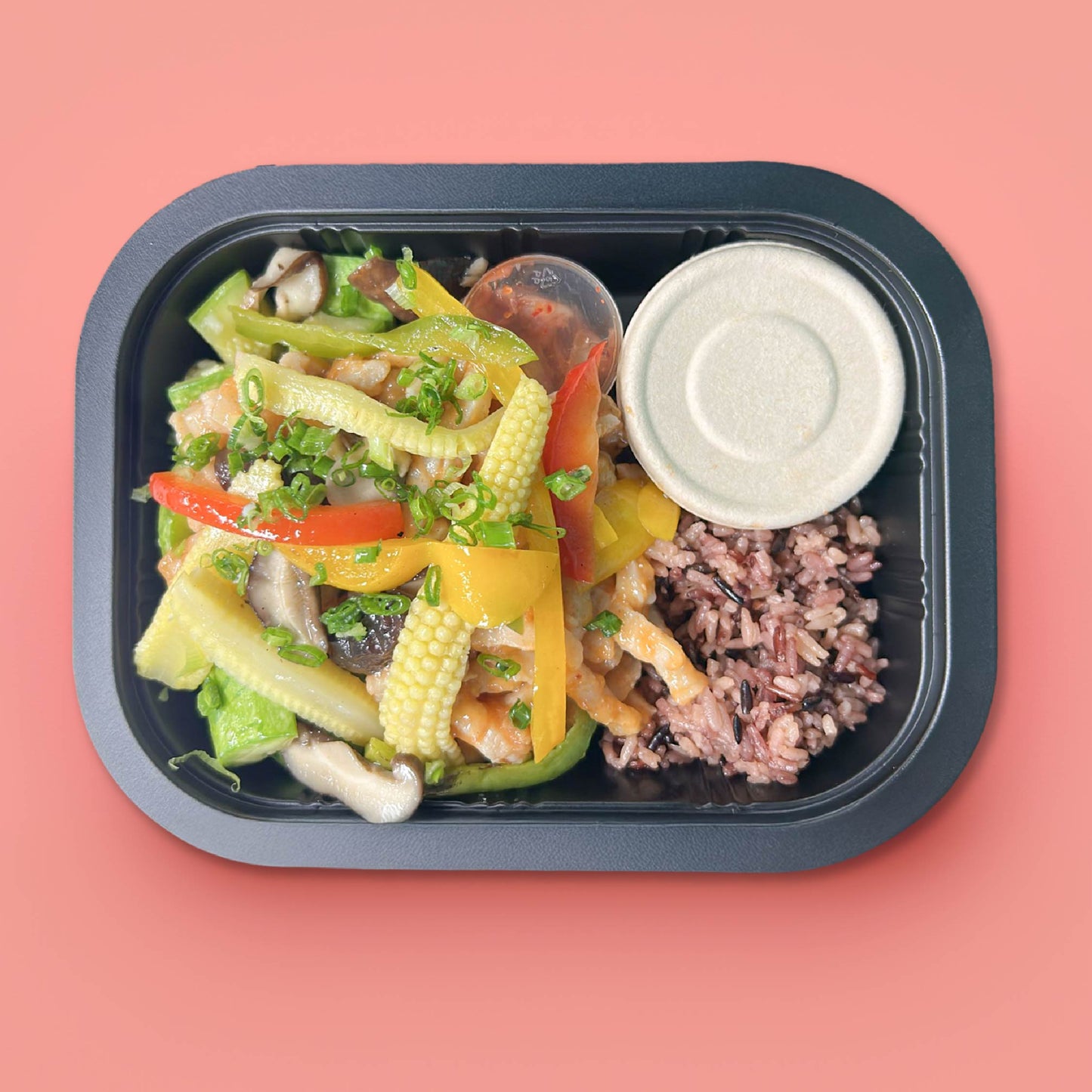 B. Korean Kimchi Pork with Low GI Mix Grains