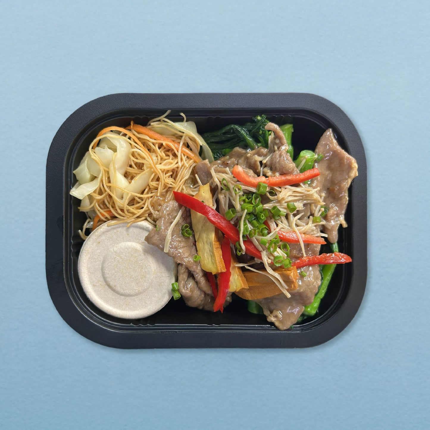 D. Low Fat XO Beef with Noodles(Spicy)