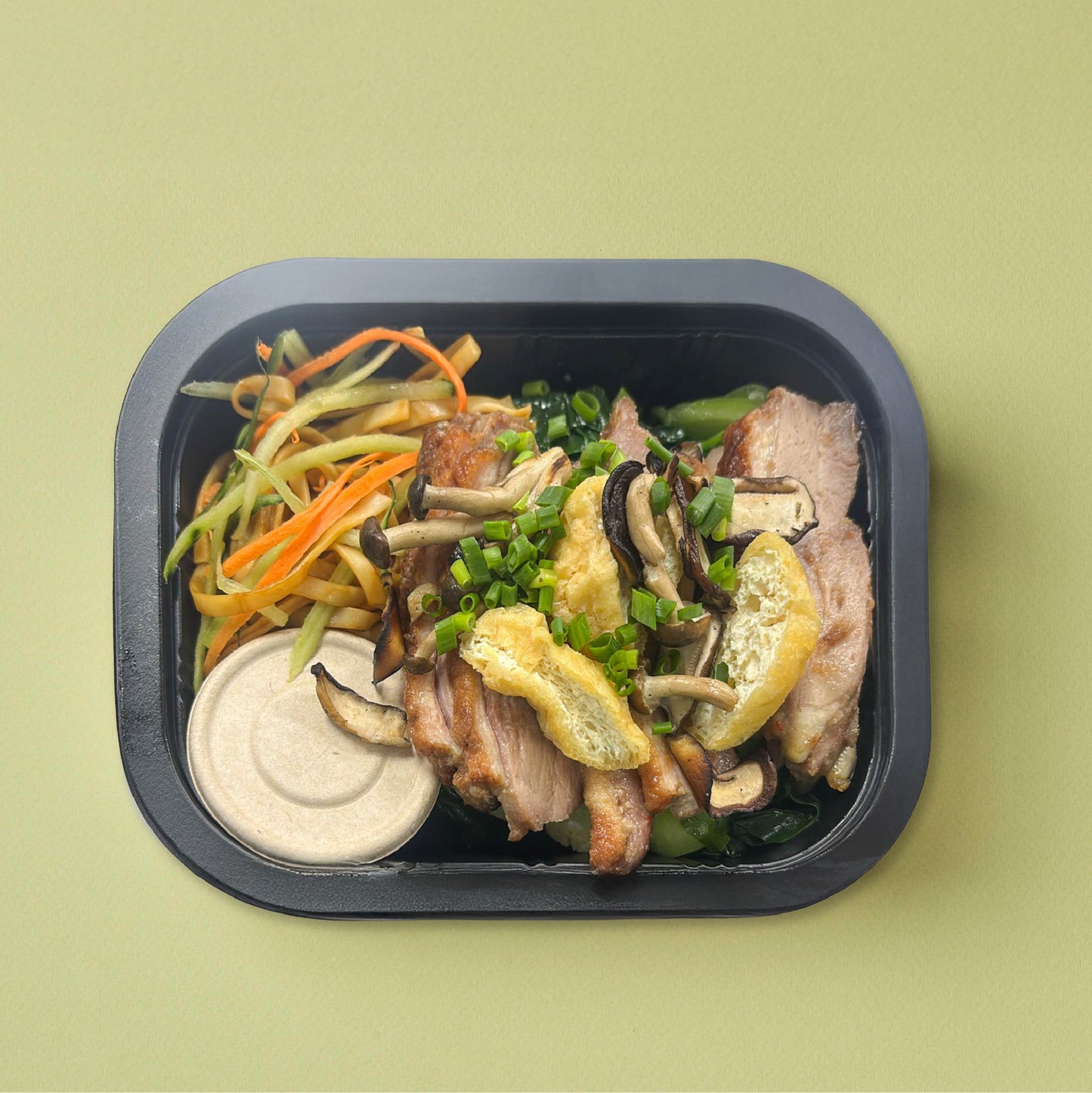 D. Duck Breast with Noodles and Plum Sauce