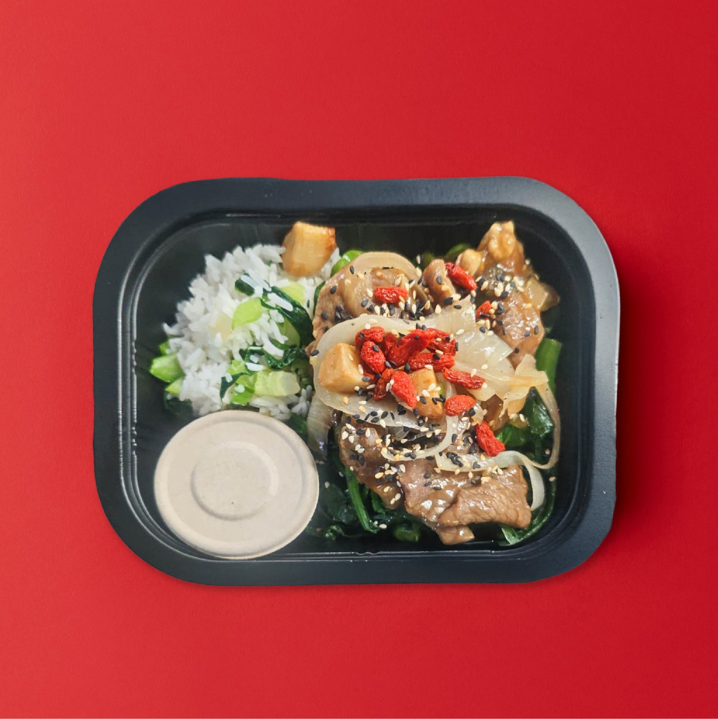 D. Shanghai Style Beef with Low GI Mix Grains