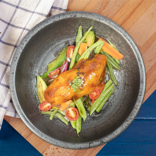 Balinese Grilled Fish W/ Lime And Seasonal Greens
