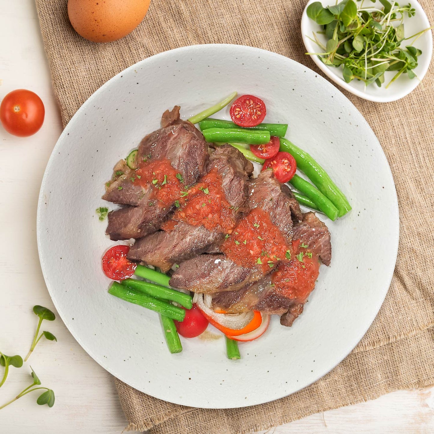Braised Beef Cheeks In Red Wine W/ Seasonal Vegetables