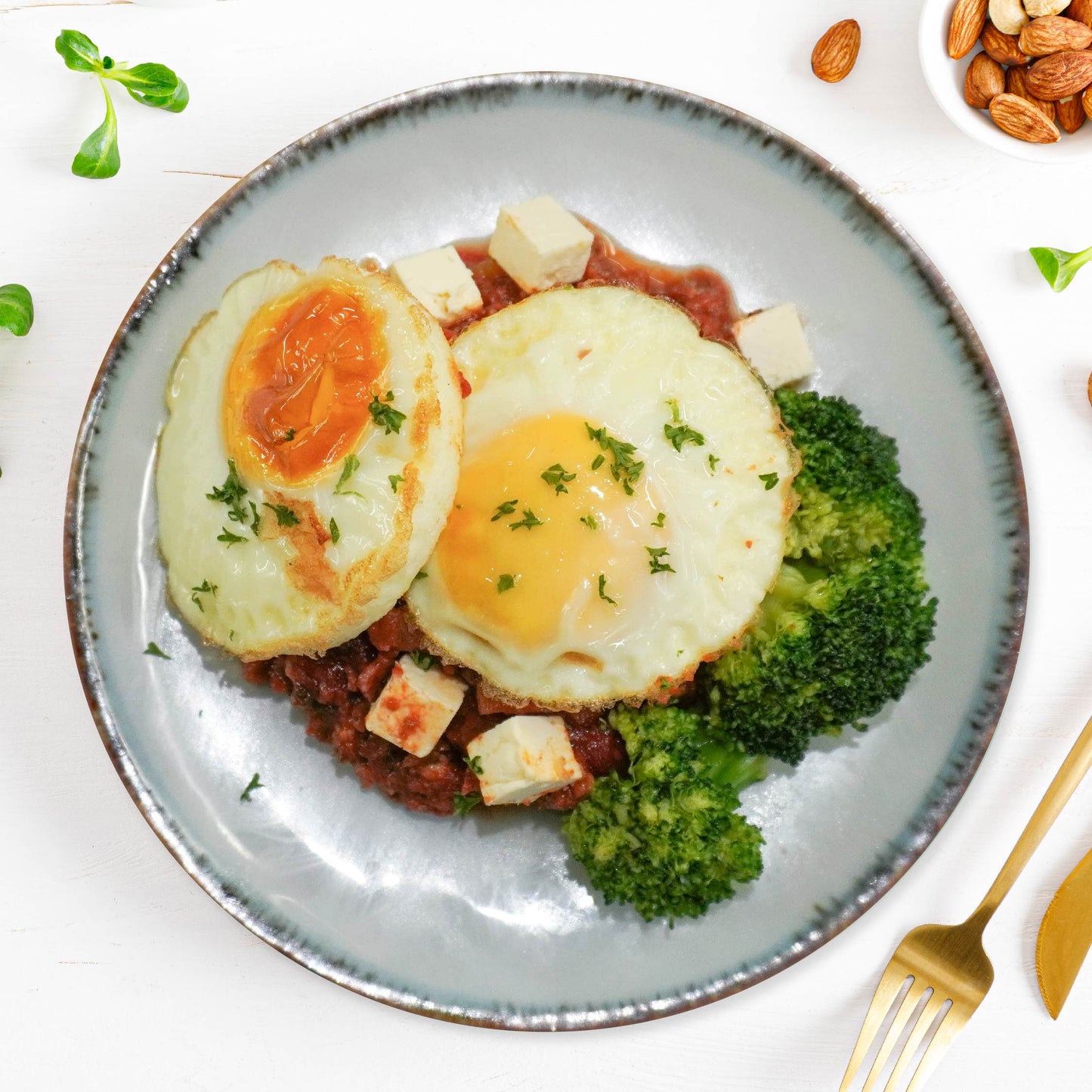 Middle Eastern Shashuka W/ Seasonal Vegetables