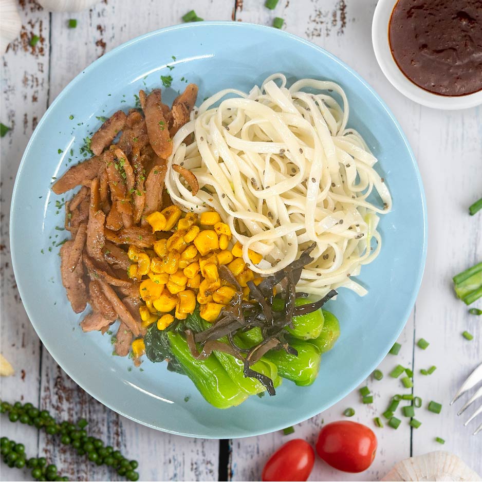 照燒豬肉炒麵