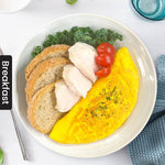C3. Lean Chicken Breast Omelette w/ Rye Bread 雞胸肉奄列配麥包 (Delivery 4)