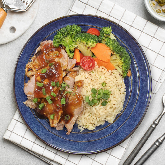 Japanese Yakiniku Beef with Brown Rice Don (Wed)