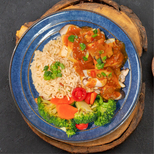 Shanghai Ma Po Tofu w/ Brown Rice