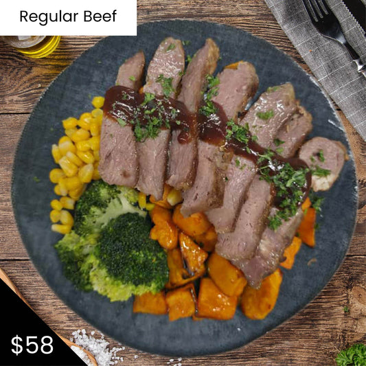 LK7. Texas BBQ Grilled Ribeye with Roast Sweet Potato(Regular)