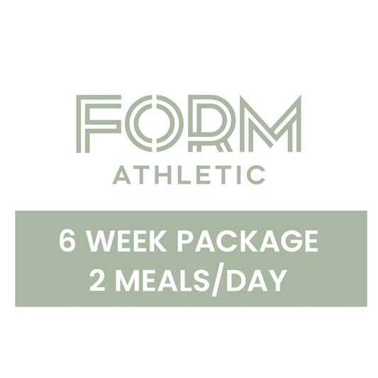Form Athletic 6 week package - 2 meals/day