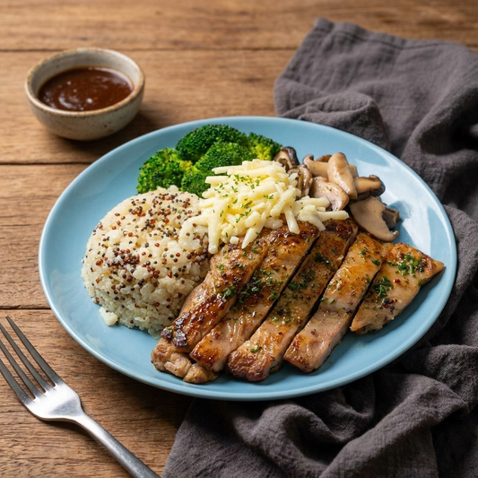 Grilled Teriyaki Chicken w/ Cauliflower Rice (1 day expiry)