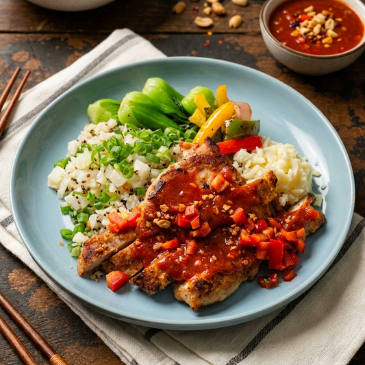 Kung Pao Chicken w/ Cauliflower Rice (1 day expiry)