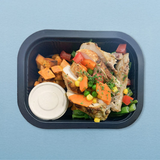 A. Catalina Chicken with Sweet Potato