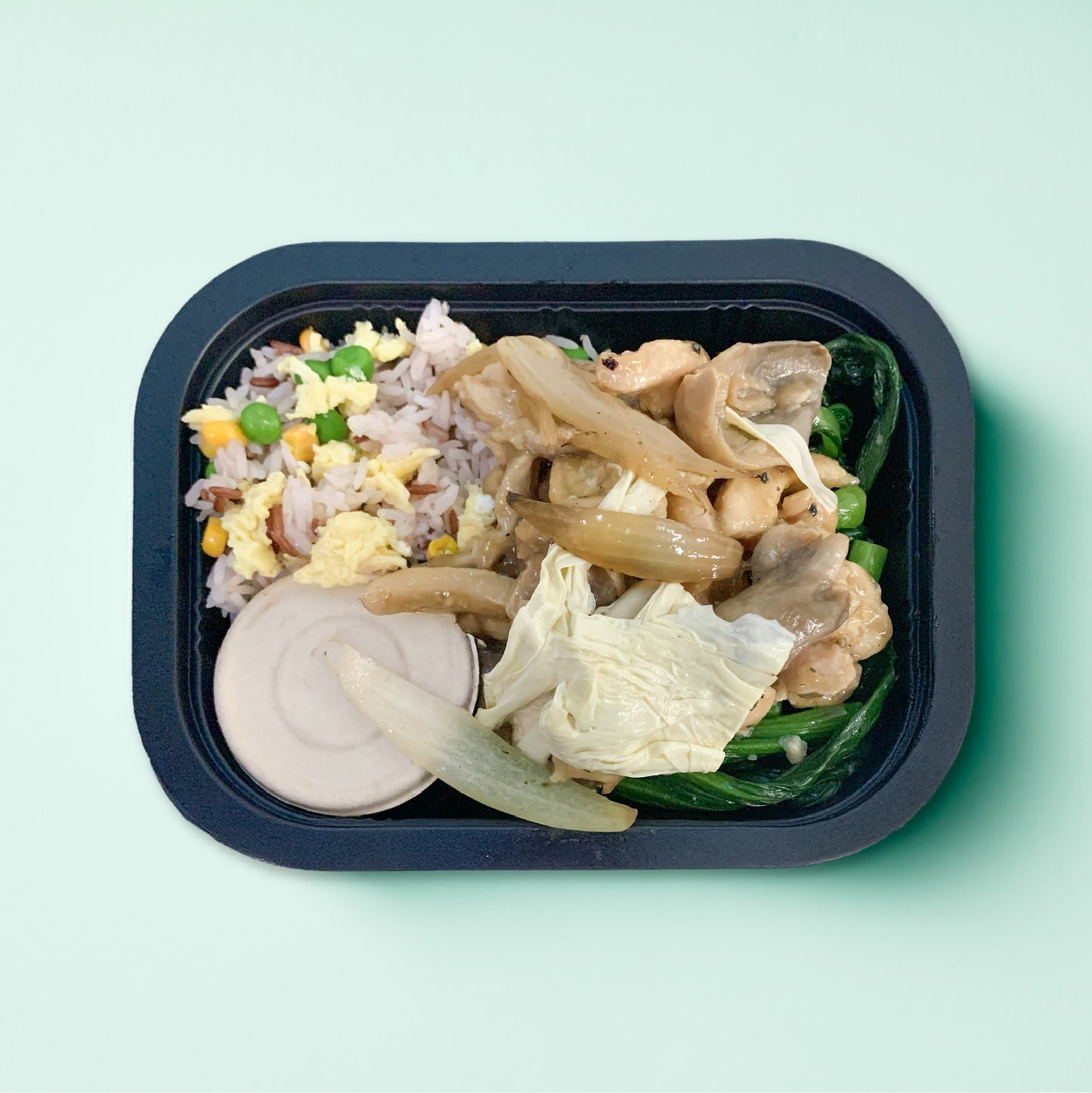 C. Black Pepper Chicken with Low GI Mix Grains(Spicy)