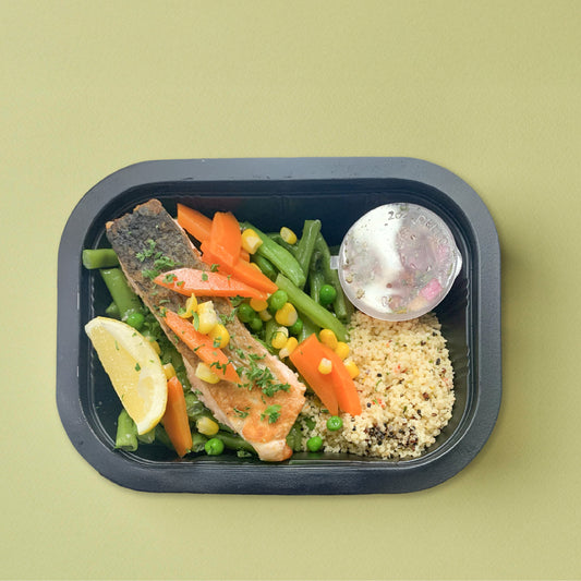 B. Grilled Fish with Couscous