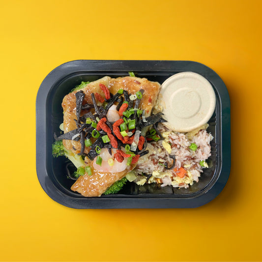 D. Ma Po Fish with Low GI Mix Grains(Spicy)