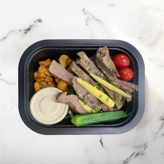 B. Italian Meatball with Roast Potatoes