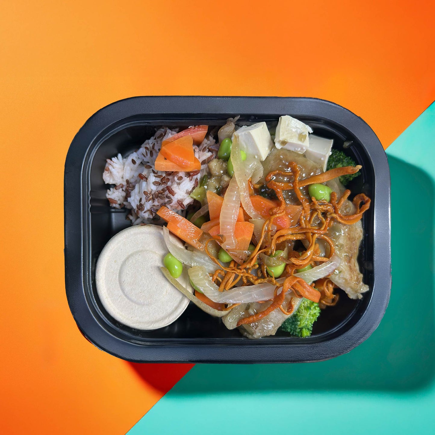 D. Braised Fish with Low GI Mix Grains(Spicy)