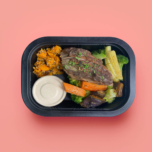 B. Balsamic Duck Breast with Low GI Mix Grains