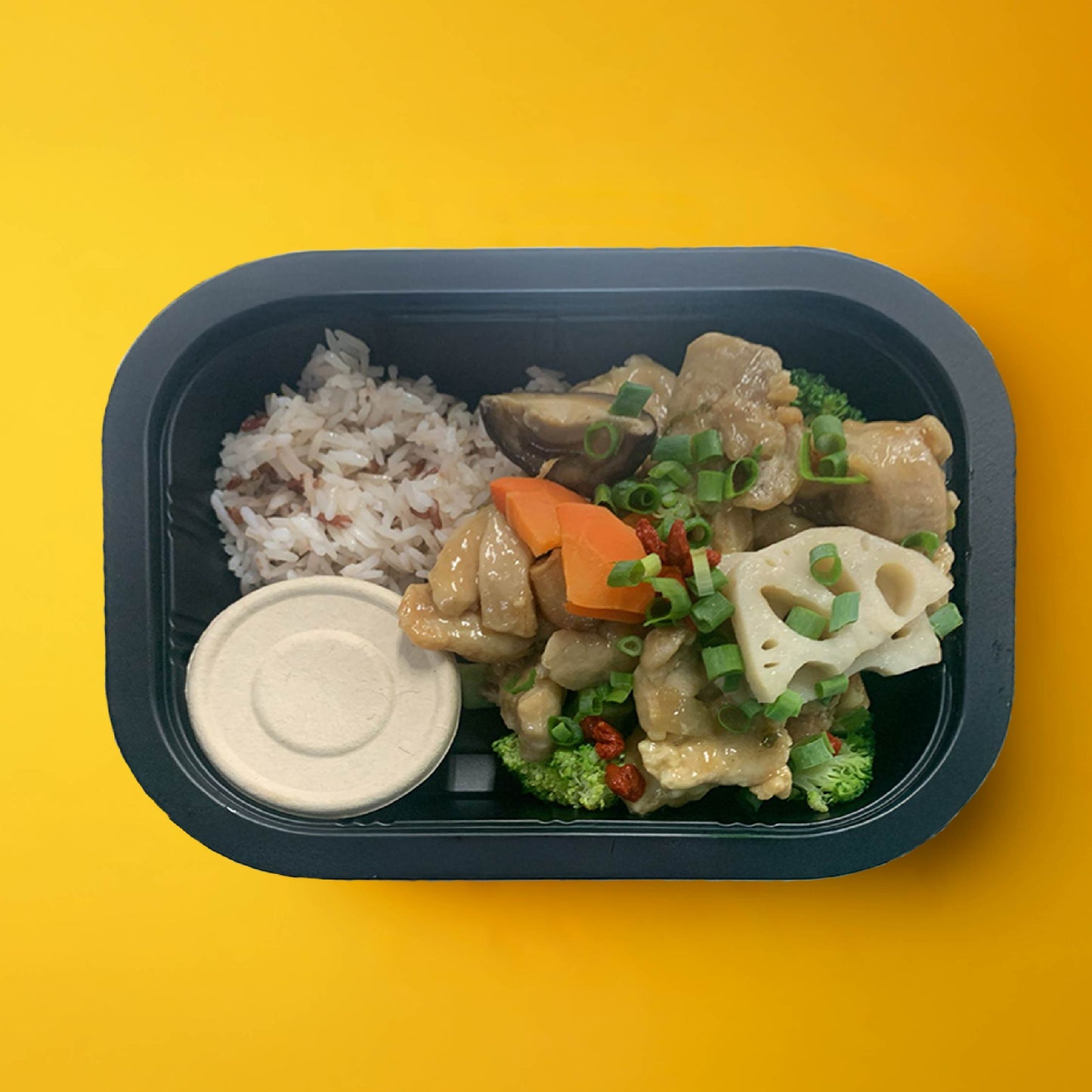 D. Claypot Chicken with Low GI Mix Grains