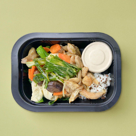 C. Scallion Ginger Chicken with Low GI Mix Grains