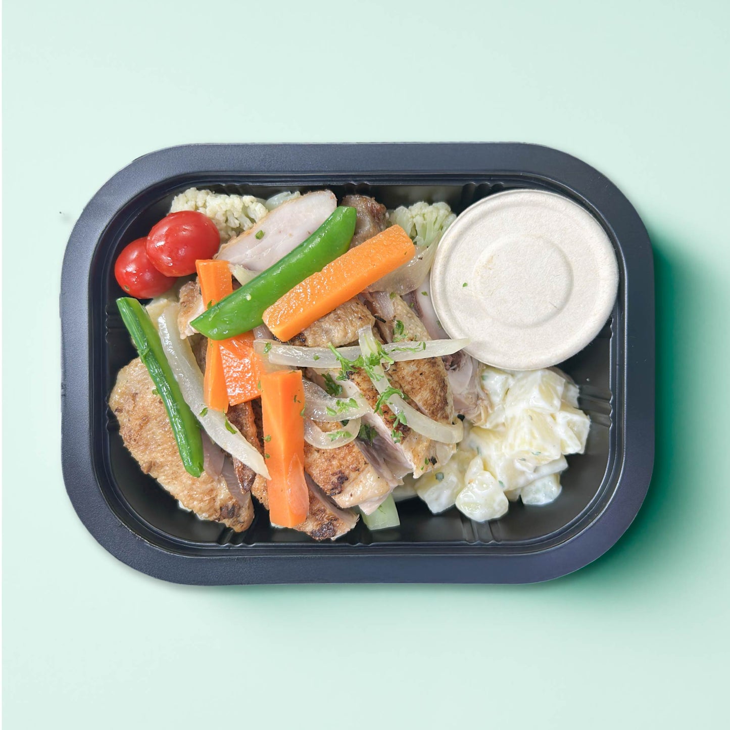 A. Garlic Thyme Chicken with Potatoes