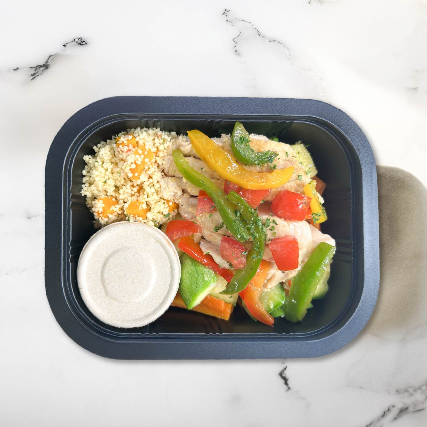 A. Tuscan Chicken with Couscous