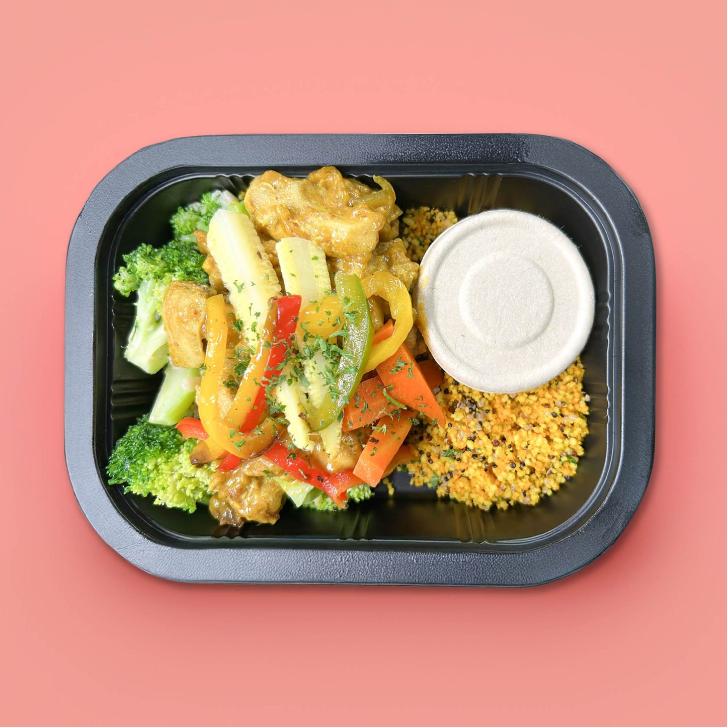 B. Chicken Marsala with Couscous