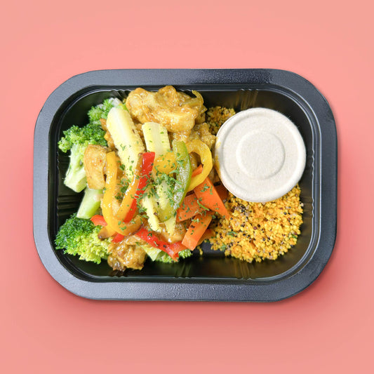 B. Chicken Marsala with Couscous