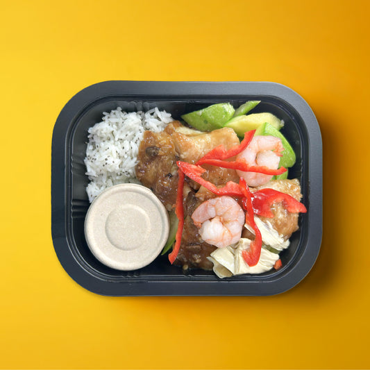 C. Black Garlic Fish with Low GI Mix Grains