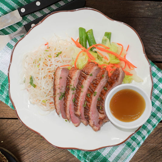 Vietnamese Duck Breast Vermicelli Stirfry W/ Nuoc Nam Dressing