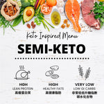 FITTERY Semi-Keto Meal Plan - High protein | High Fats | Very low Carbs