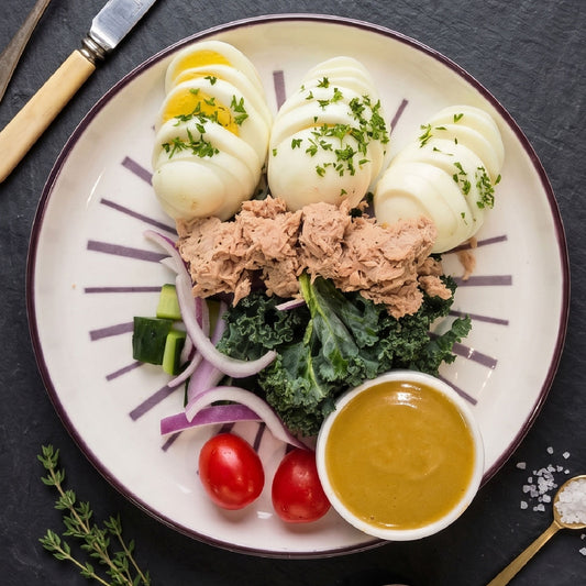 Nicoise Tuna Egg Power Bowl